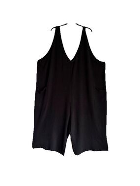 Torrid Jumpsuit  wide leg baggy Jumper Size 4X Black